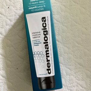 FREE gift with purchase of Dermalogica intensive moisture balance,– new factor…